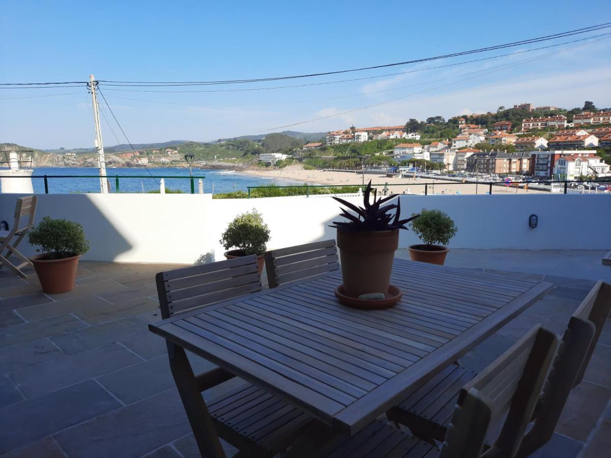 Apartamentos El Muelle Comillas Eksteriør billede